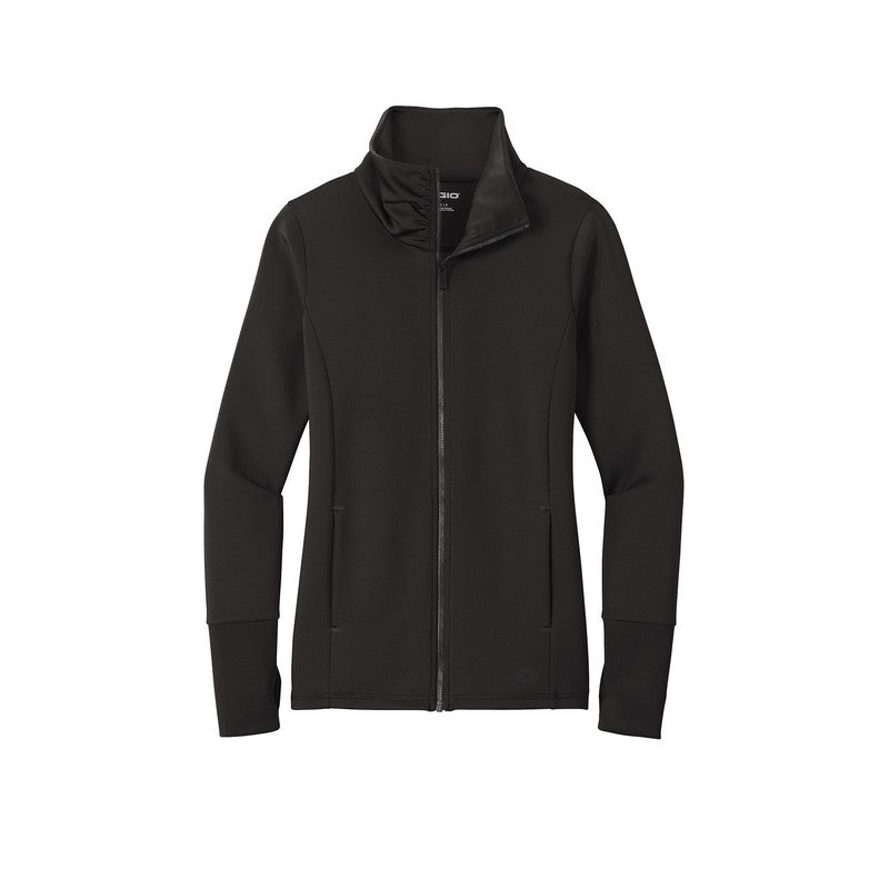 NEW WORKFORCE EDGE  OGIO ® ENDURANCE Ladies Modern Performance Full-Zip - Black