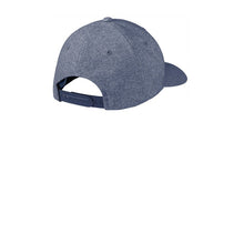 Load image into Gallery viewer, SEI Port Authority ® Flexfit 110 ® Performance Snapback Cap - Heather True Navy
