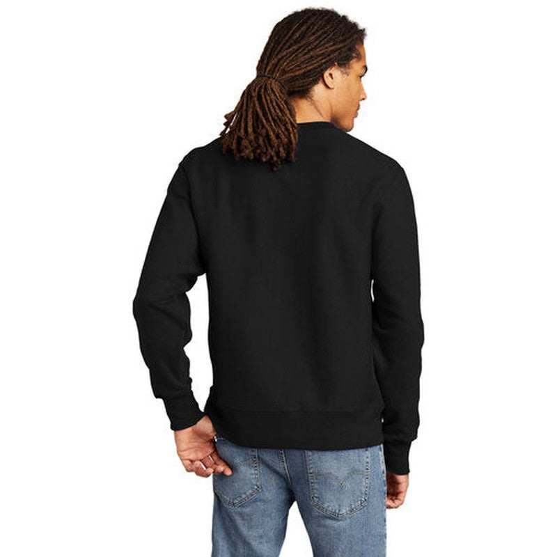 NEW SEI Champion ® Reverse Weave ® Crewneck Sweatshirt - BLACK