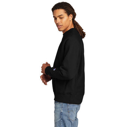 NEW SEI Champion ® Reverse Weave ® Crewneck Sweatshirt - BLACK