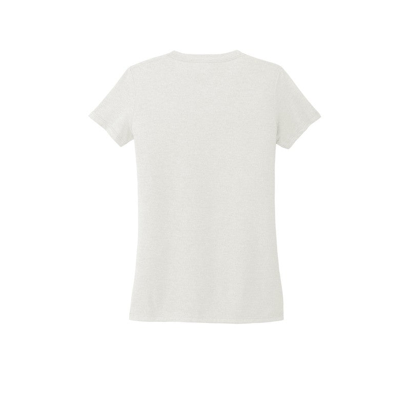 T4G Allmade® Women’s Tri-Blend V-Neck Tee - Fairly White