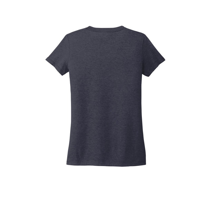 T4G Allmade® Women’s Tri-Blend V-Neck Tee - Rebel Blue