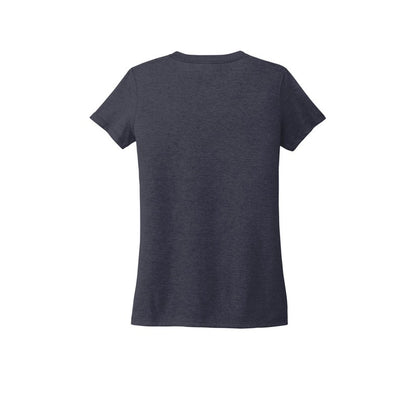 T4G Allmade® Women’s Tri-Blend V-Neck Tee - Rebel Blue