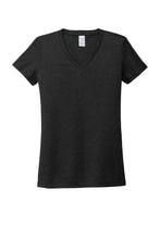 Load image into Gallery viewer, T4G Allmade® Women’s Tri-Blend V-Neck Tee - Space Black
