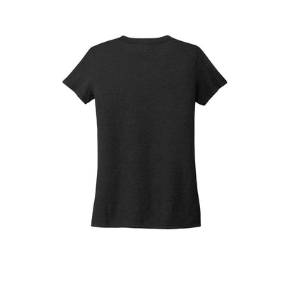 T4G Allmade® Women’s Tri-Blend V-Neck Tee - Space Black