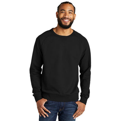 NEW SEI Allmade® Unisex Organic French Terry Crewneck Sweatshirt - BLACK