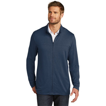 NEW - TravisMathew Newport Full-Zip Fleece - Blue Nights