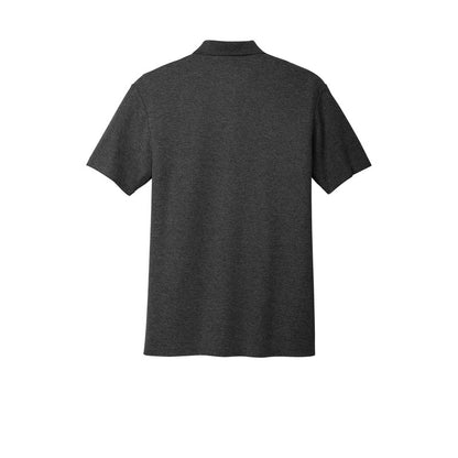 T4G Port Authority® C-FREE ® Cotton Blend Pique Polo - Charcoal Heather