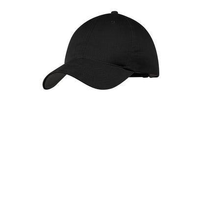 Nike Unstructured Cotton/Poly Twill Cap - BLACK