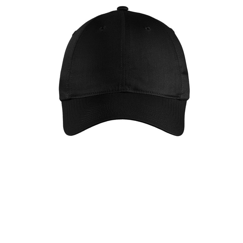 Nike Unstructured Cotton/Poly Twill Cap - BLACK