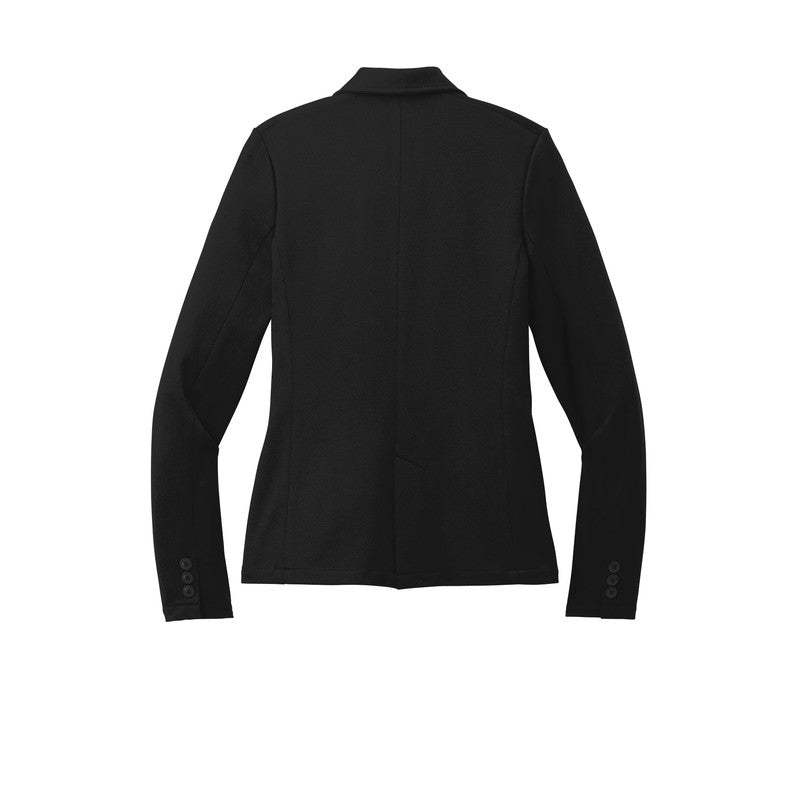 NEW SEI Mercer+Mettle® Women’s Relaxed Knit Blazer - Deep Black