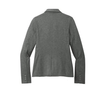 Load image into Gallery viewer, NEW SEI Mercer+Mettle® Women’s Relaxed Knit Blazer - Storm Grey Heather
