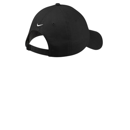 Nike Unstructured Cotton/Poly Twill Cap - BLACK