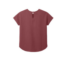 Load image into Gallery viewer, NEW SEI Mercer+Mettle® Women&#39;s Stretch Crepe Crew - Rosewood
