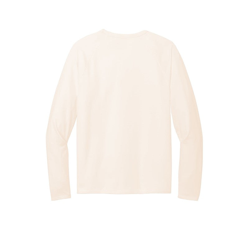 SEI TEAM BRIAN District® Featherweight French Terry™ Long Sleeve Crewneck - Gardenia