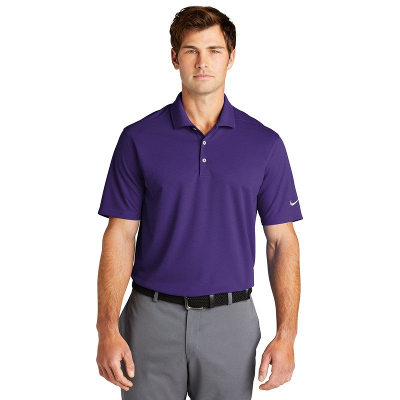 NEW SEI - Nike Dri-FIT Micro Pique 2.0 Polo - Court Purple