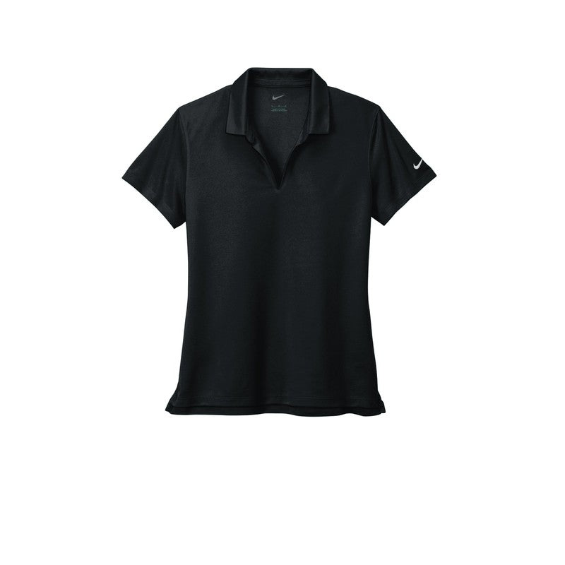 Nike Ladies Dri-FIT Micro Pique 2.0 Polo - BLACK