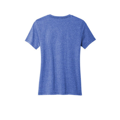 NEW SEI Allmade® Women’s Recycled Blend V-Neck Tee - Reused Royal Heather