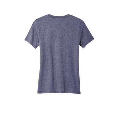 NEW SEI Allmade® Women’s Recycled Blend V-Neck Tee - Salvaged Navy Heather