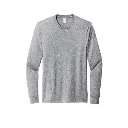 T4G Allmade® Unisex Long Sleeve Recycled Blend Tee - Remade Grey Heather