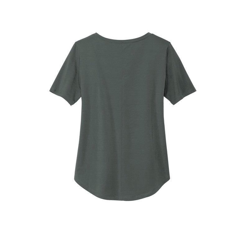 SEI Mercer+Mettle™ Women’s Stretch Jersey Relaxed Scoop - Anchor Grey