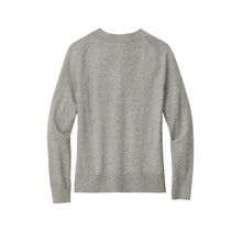 Load image into Gallery viewer, NEW SEI  Brooks Brothers® Women’s Cotton Stretch V-Neck Sweater - Light Shadow Grey Heather
