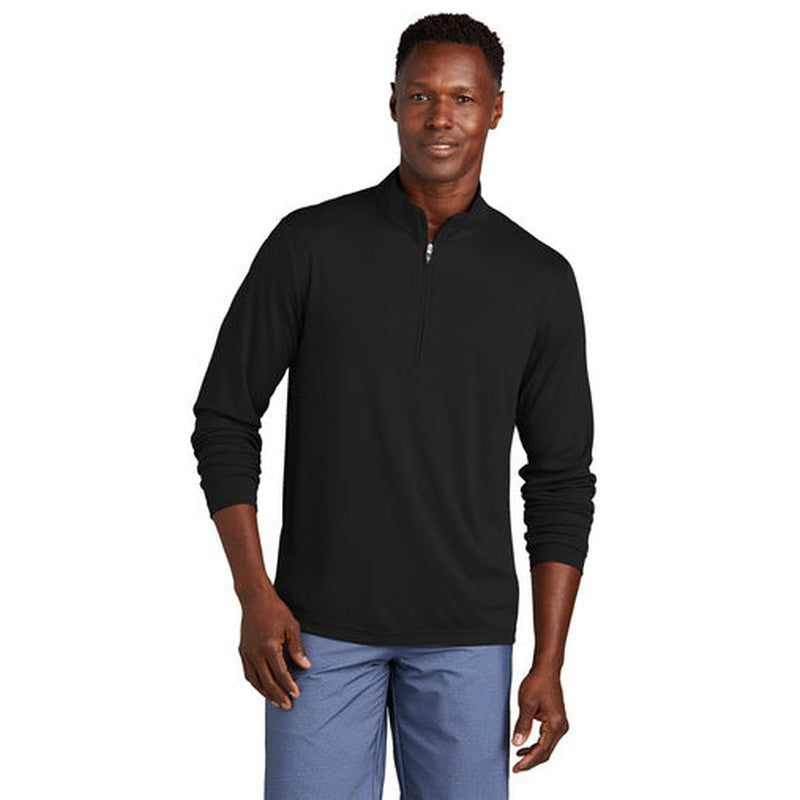 NEW - TravisMathew Coto Performance 1/4-Zip - Black