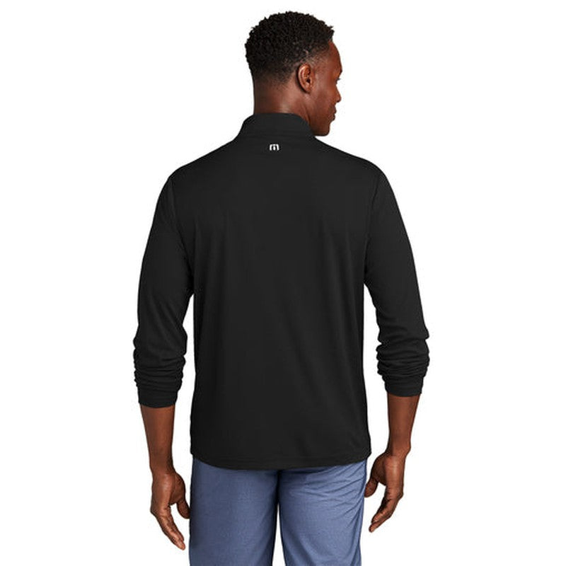 NEW - TravisMathew Coto Performance 1/4-Zip - Black