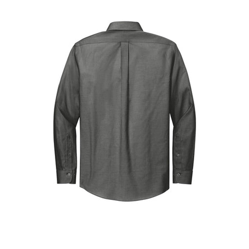 NEW - Brooks Brothers® Wrinkle-Free Stretch Pinpoint Shirt - Deep Black