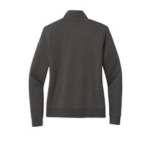 Load image into Gallery viewer, NEW SEI Nike Ladies Club Fleece Sleeve Swoosh 1/2-Zip - Anthracite
