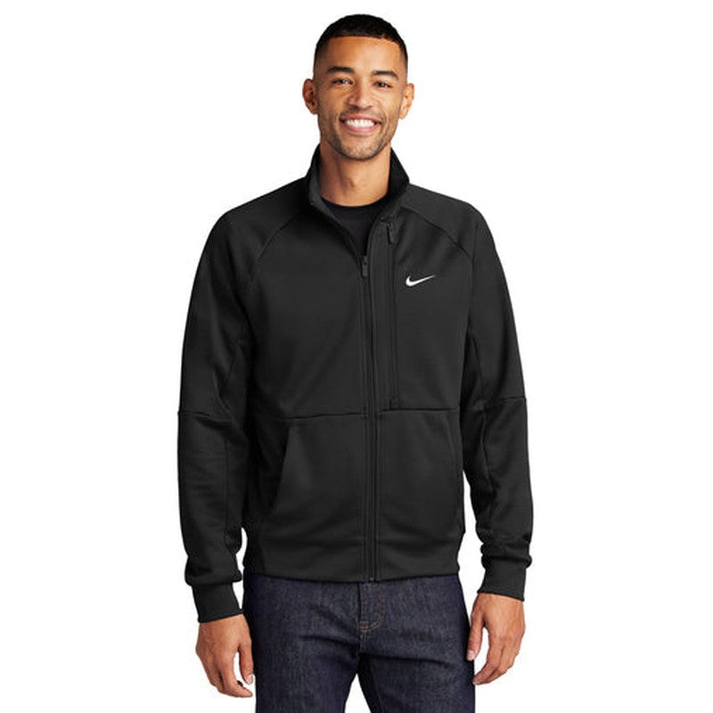 NEW - Nike Full-Zip Chest Swoosh Jacket - Black