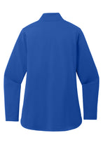 Load image into Gallery viewer, NEW - Port Authority® Ladies C-FREE® Double Knit 1/4-Zip - True Royal
