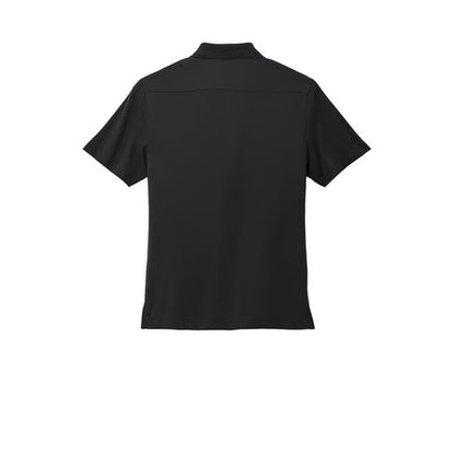 NEW SEI Port Authority® City Stretch Flat Knit Polo - Black