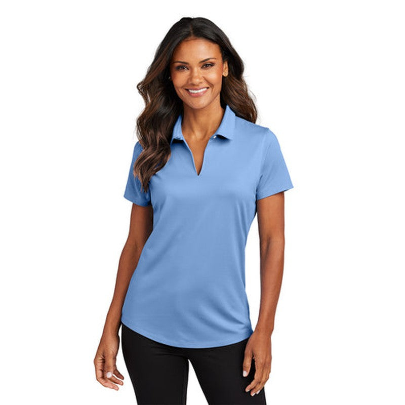 NEW SEI Port Authority® Ladies City Stretch Polo - Swiss Blue