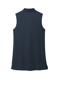 NEW - Port Authority® Ladies Dry Zone® UV Micro-Mesh Sleeveless Polo - River Blue Navy