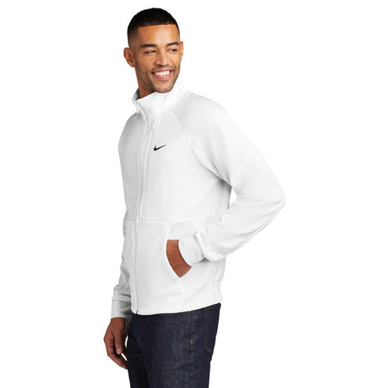 NEW - Nike Full-Zip Chest Swoosh Jacket - White