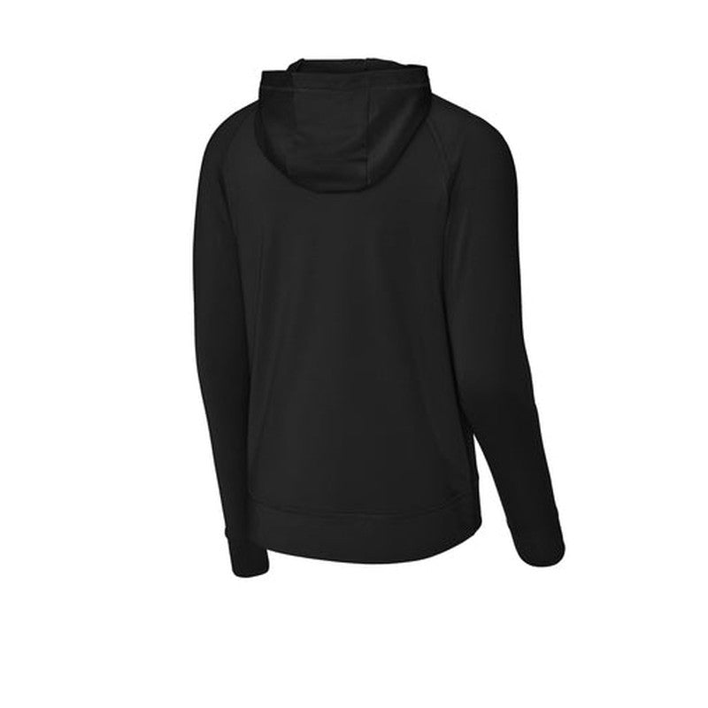 NEW SEI Sport-Tek® Sport-Wick® Stretch 1/2-Zip Hoodie - Black