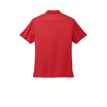 NEW SEI Port Authority® City Stretch Flat Knit Polo - Engine Red