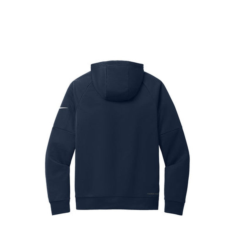 NEW - Nike Therma-FIT Pocket 1/4-Zip Fleece Hoodie - Navy