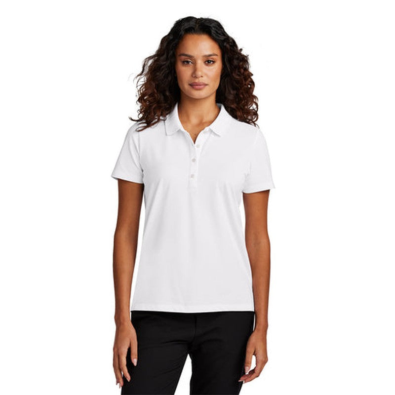 NEW SEI Mercer+Mettle™ Women’s Stretch Pique Polo - White