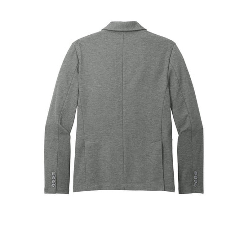 NEW - Mercer+Mettle® Relaxed Knit Blazer - Storm Grey Heather