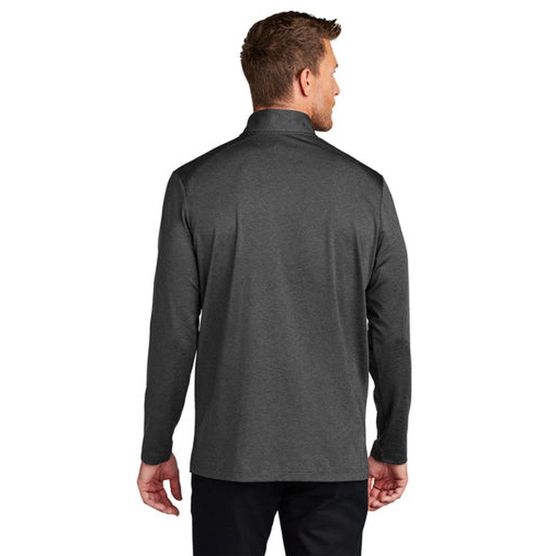 NEW - Port Authority® C-FREE® Double Knit 1/4-Zip - Grey Steel Heather