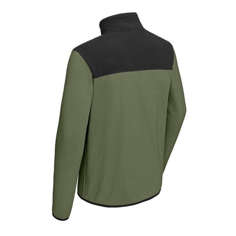 NEW - The North Face® Glacier 1/4-Zip Fleece - New Taupe Green/TNF Black