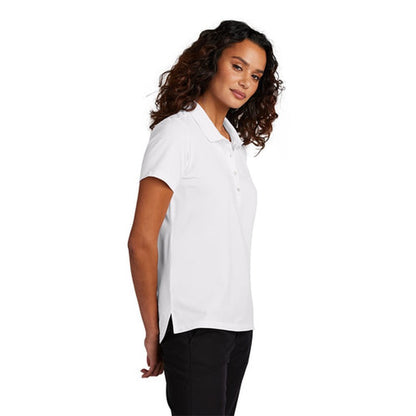 NEW SEI Mercer+Mettle™ Women’s Stretch Pique Polo - White