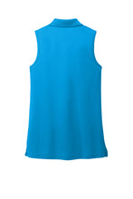 Load image into Gallery viewer, NEW - Port Authority® Ladies Dry Zone® UV Micro-Mesh Sleeveless Polo - Coastal Blue
