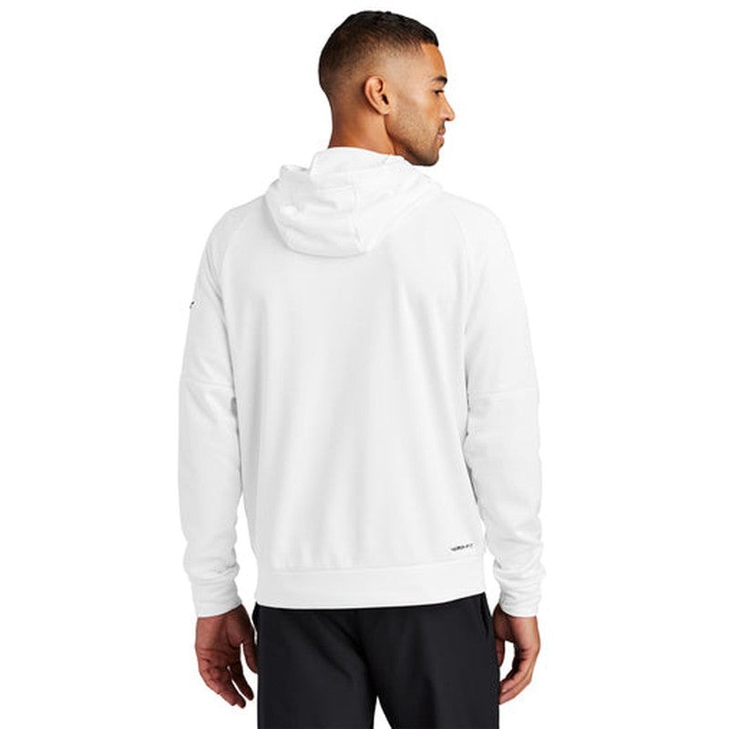 NEW - Nike Therma-FIT Pocket Full-Zip Fleece Hoodie - White