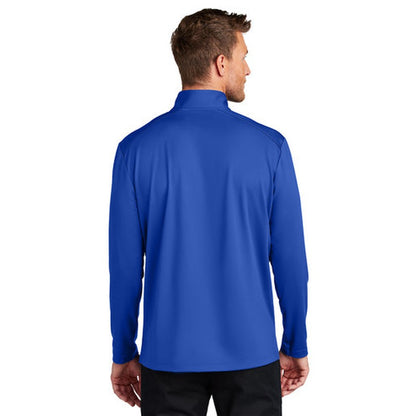 NEW - Port Authority® C-FREE® Double Knit 1/4-Zip - True Royal