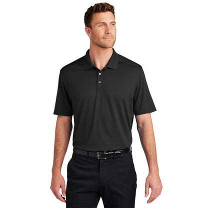 NEW SEI Port Authority® City Stretch Flat Knit Polo - Black