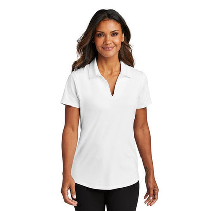 NEW SEI Port Authority® Ladies City Stretch Polo - White