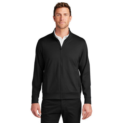 NEW SEI Port Authority® C-FREE® Double Knit Full-Zip - Black